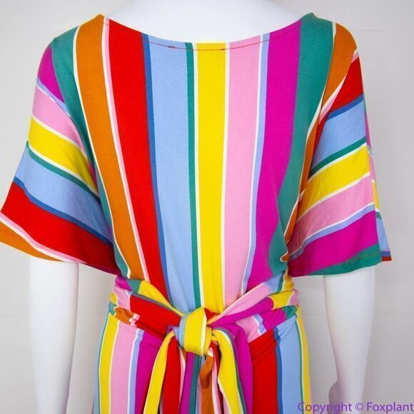 NEW Eloquii‎ Rainbow Wrap Around Dress, size 18 - Picture 6 of 16